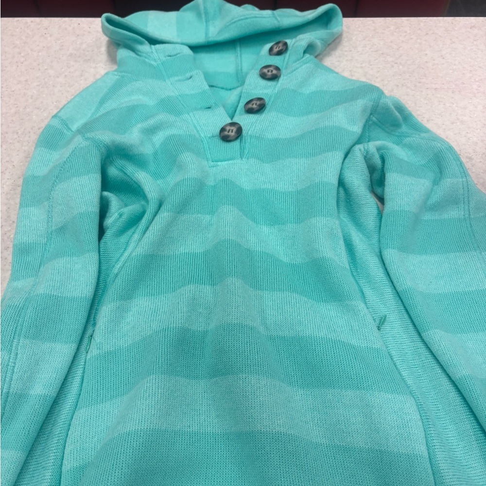Avalanche Women's Striped Sweater - Aqua